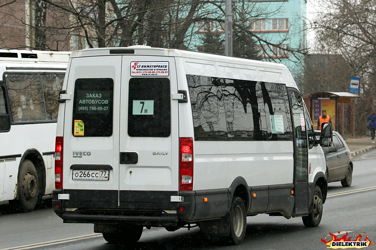 Москва, Нижегородец-2227UU (IVECO Daily) № О 266 СС 77 — Фото — Автобусный  транспорт