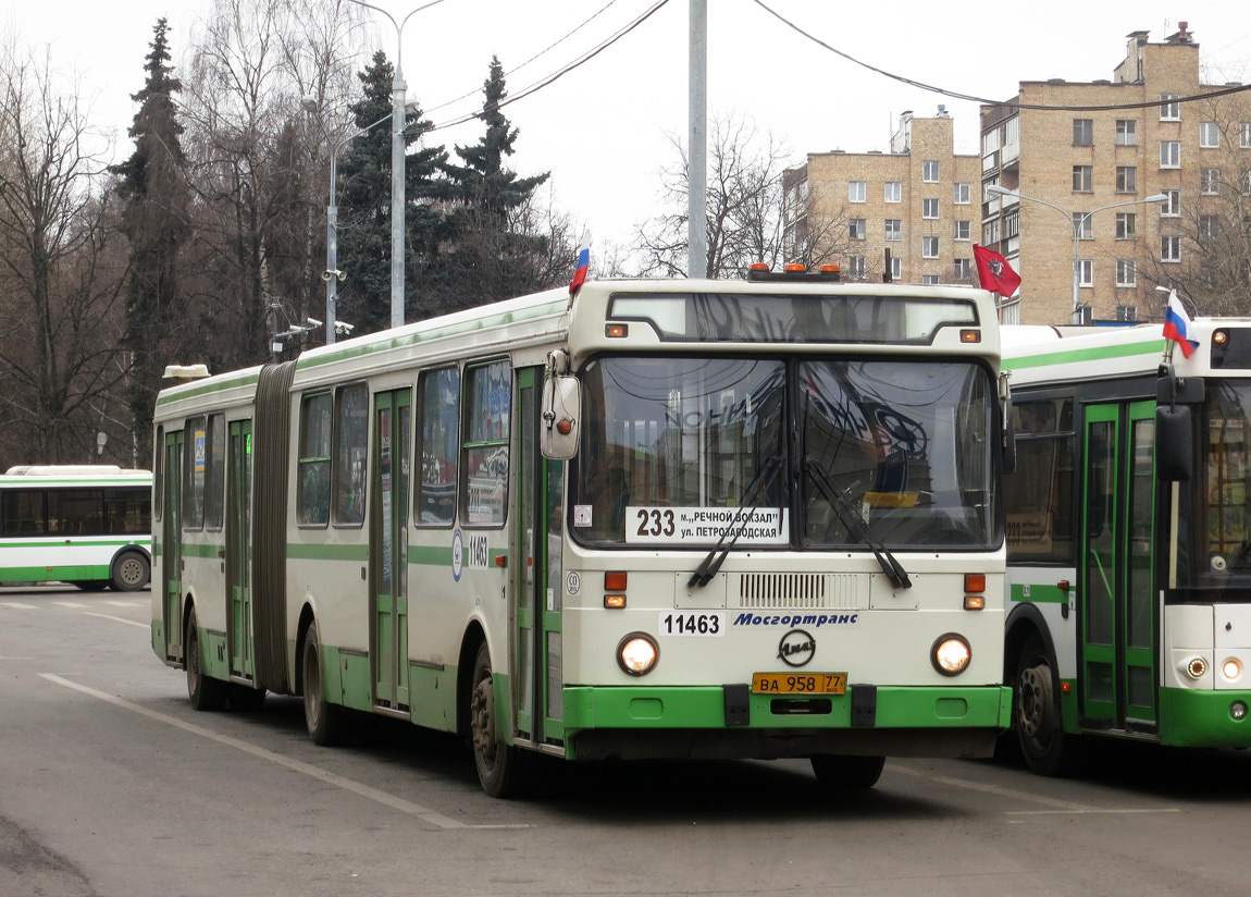 Москва, ЛиАЗ-6212.01 № 11463