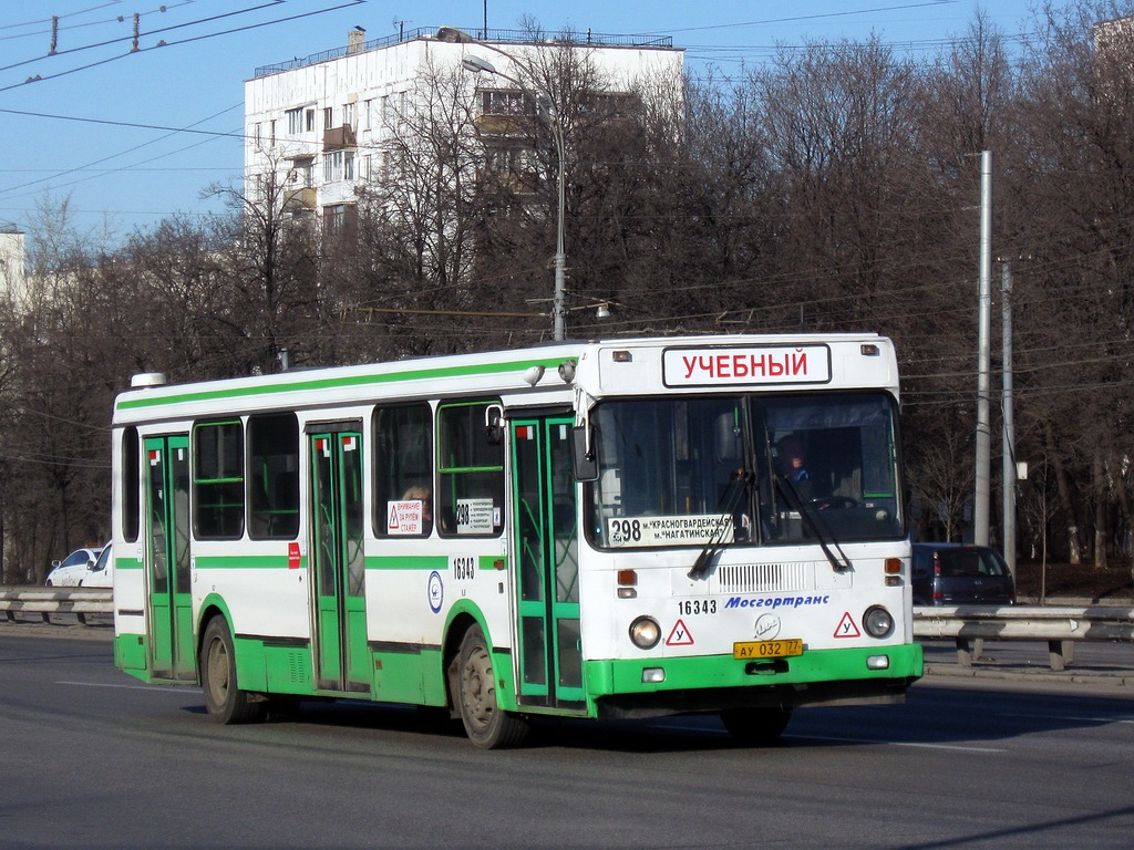 Москва, ЛиАЗ-5256.25 № 16343