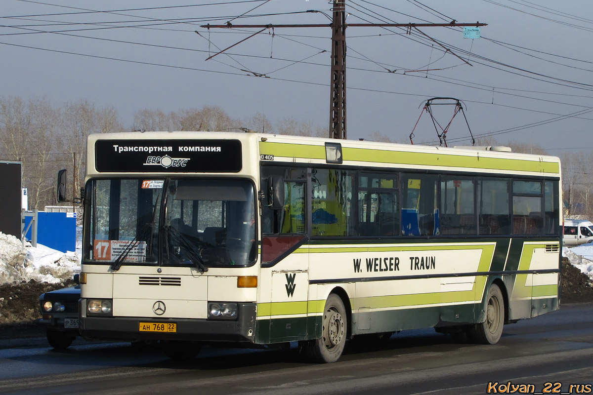 Алтайский край, Mercedes-Benz O405 № АН 768 22