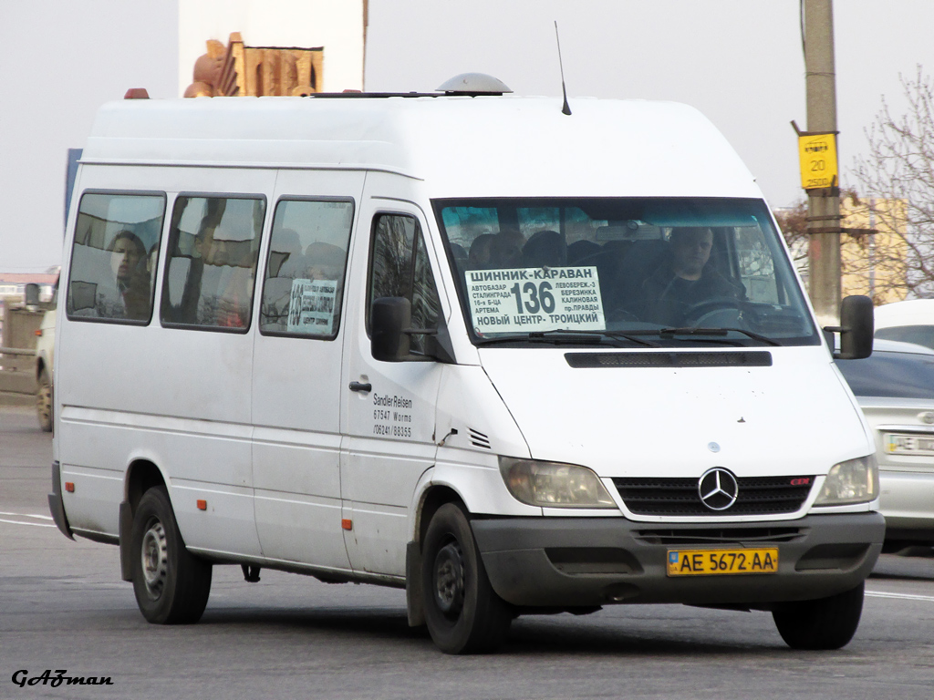 Днепропетровская область, Mercedes-Benz Sprinter W903 308CDI № AE 5672 AA