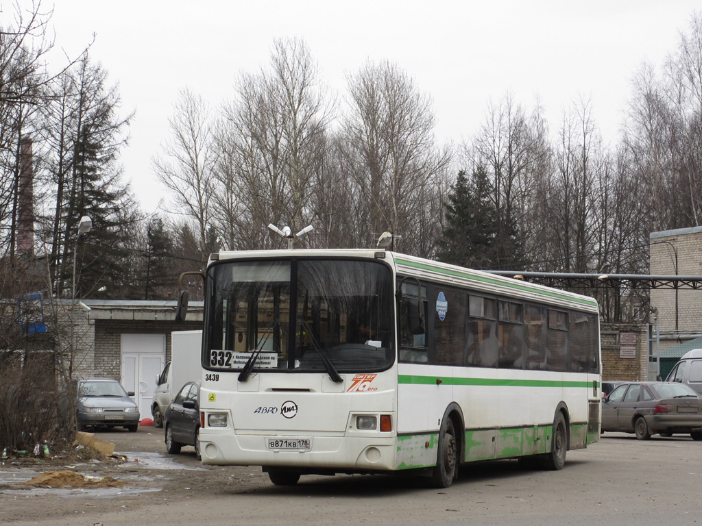 Sankt Petersburg, LiAZ-5293.53 Nr. 3439