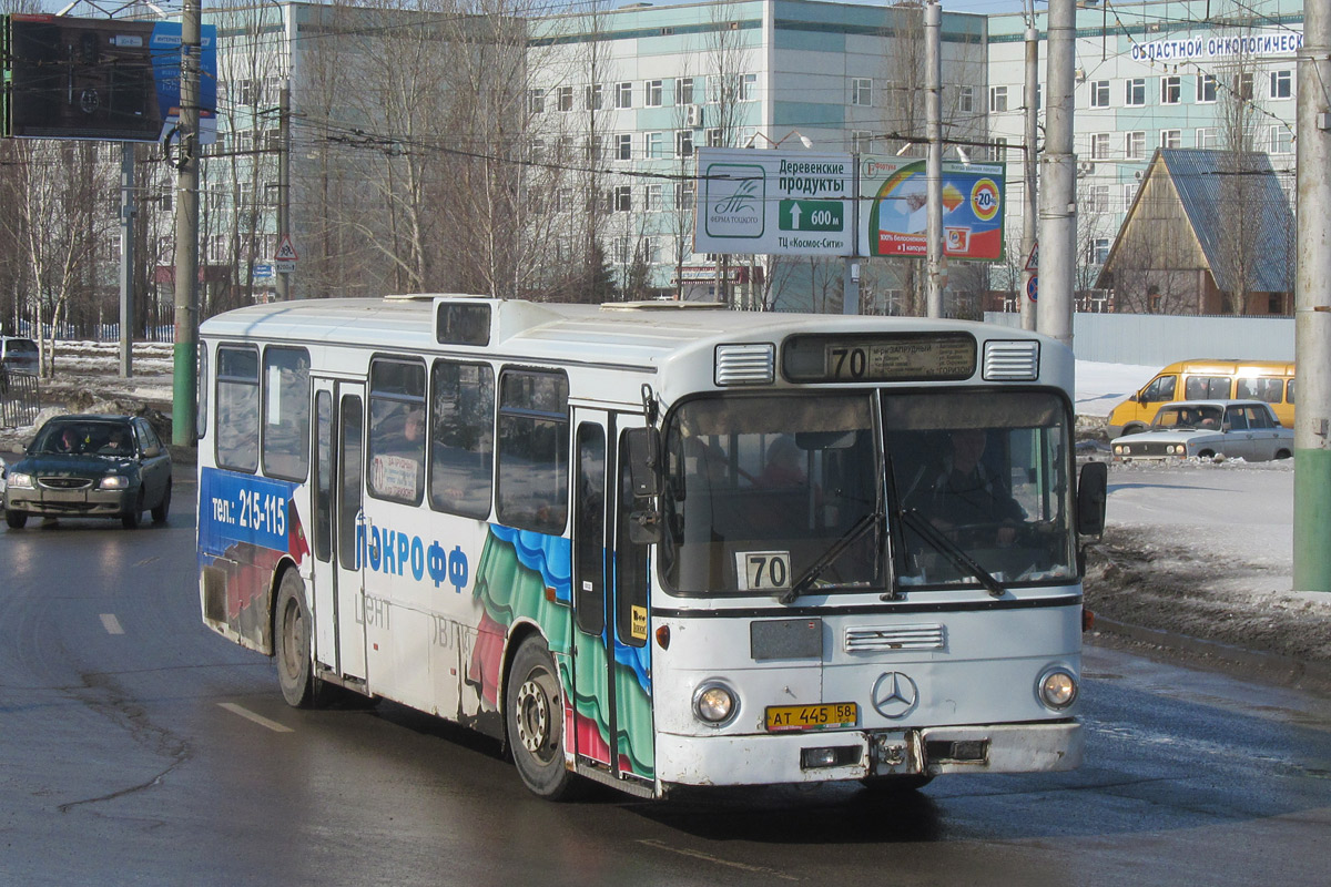 Пензенская область, Mercedes-Benz O305 № АТ 445 58