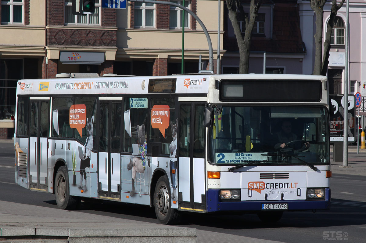 Литва, Mercedes-Benz O405N2 (France) № GDT 078