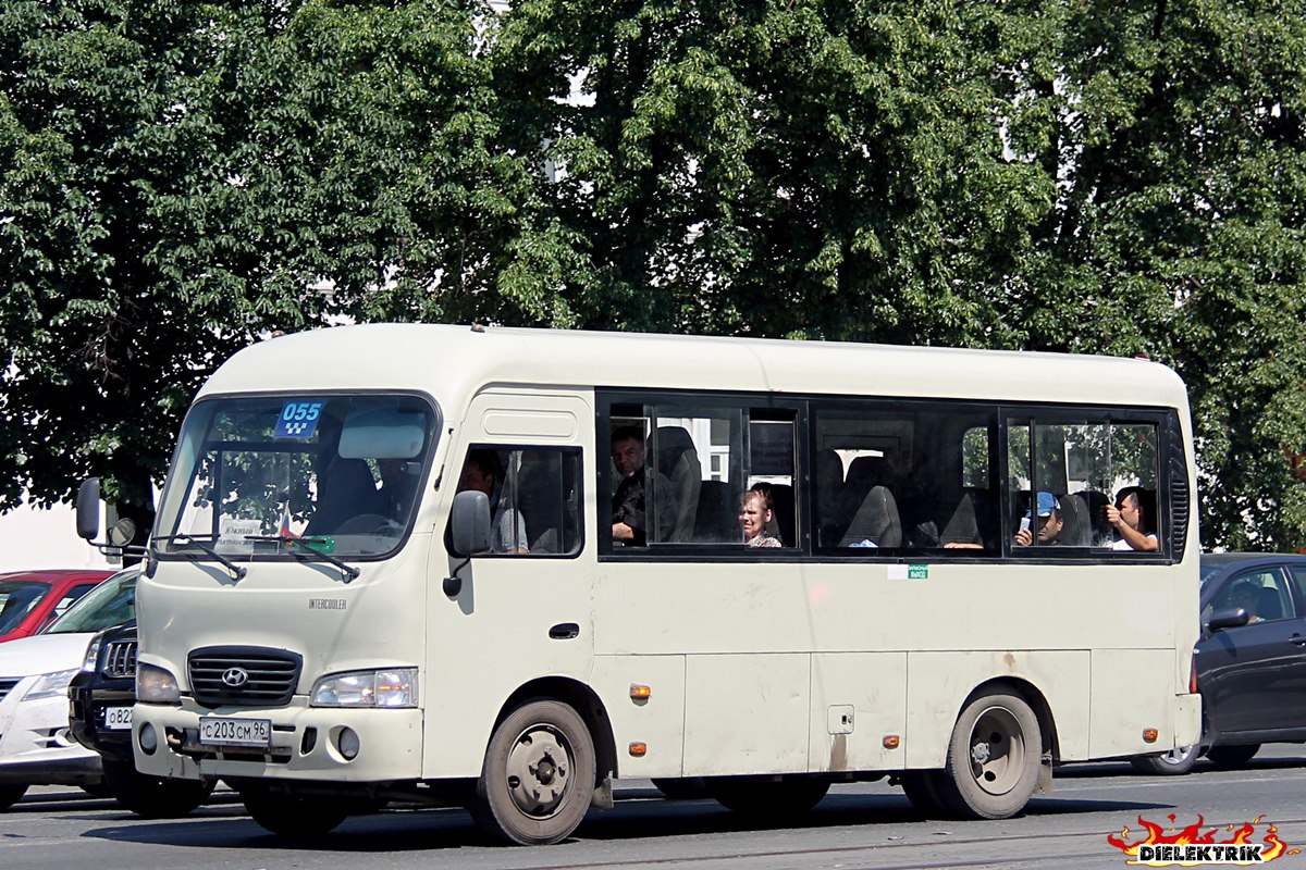 Свердловская область, Hyundai County SWB C08 (РЗГА) № С 203 СМ 96