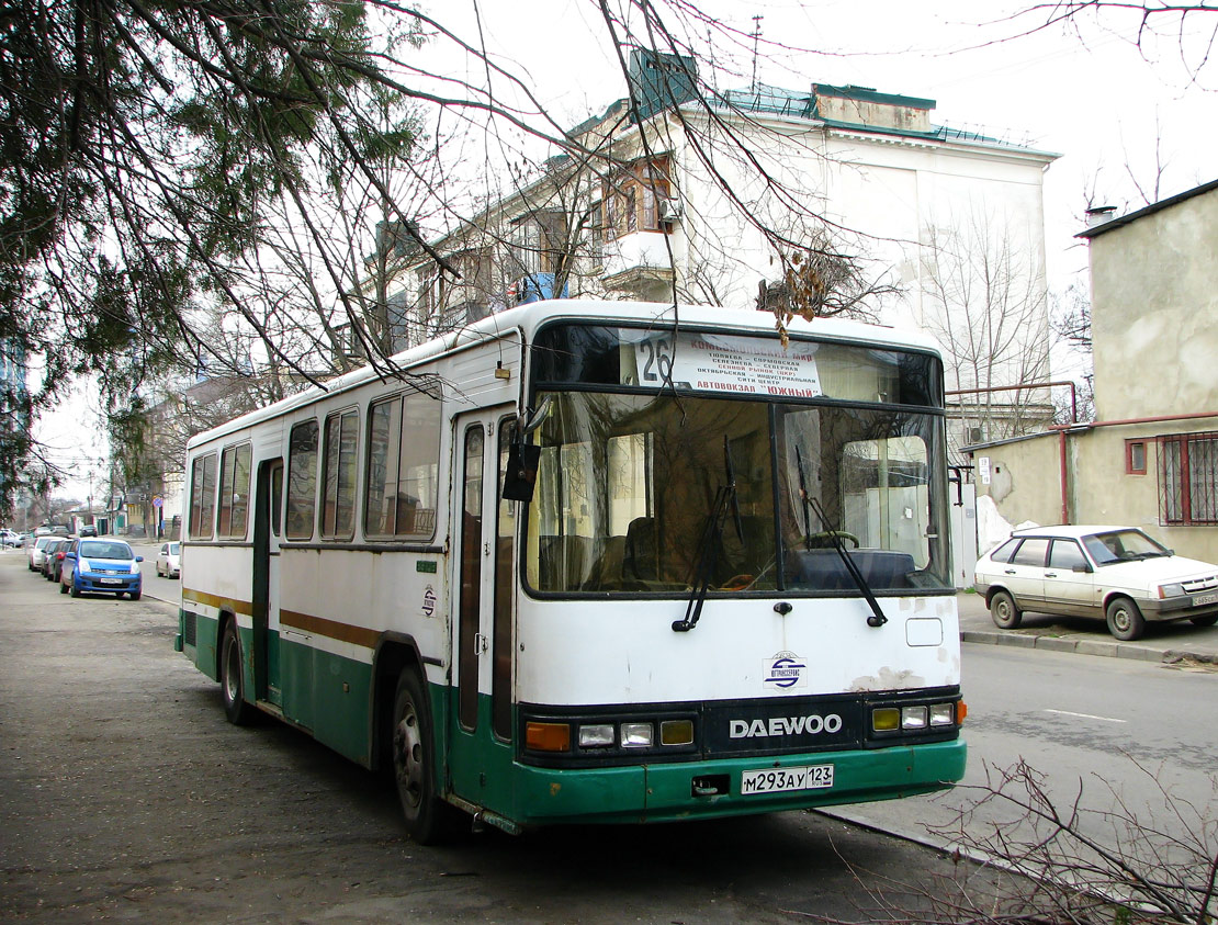 Краснодарский край, Daewoo BS106 Hi-Power № М 293 АУ 123