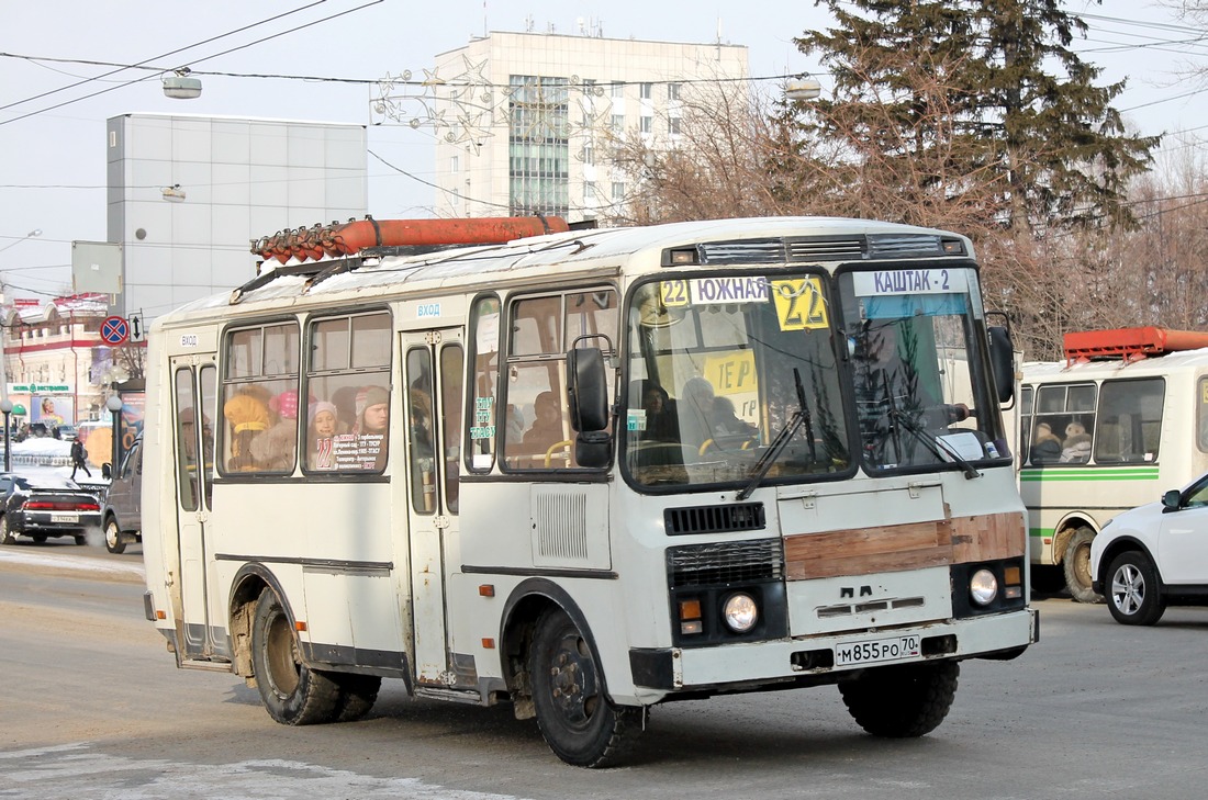 Томская область, ПАЗ-3205-110 № М 855 РО 70