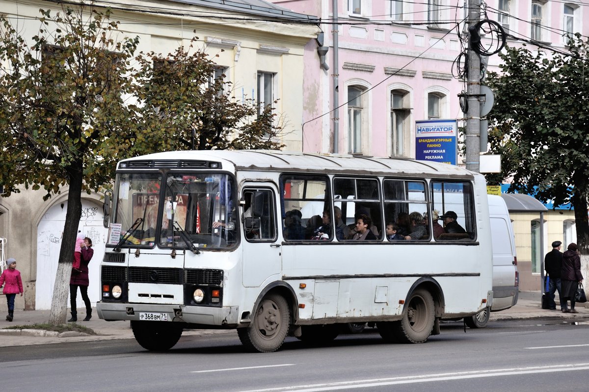 Тульская область, ПАЗ-32054 № Р 368 ВМ 71