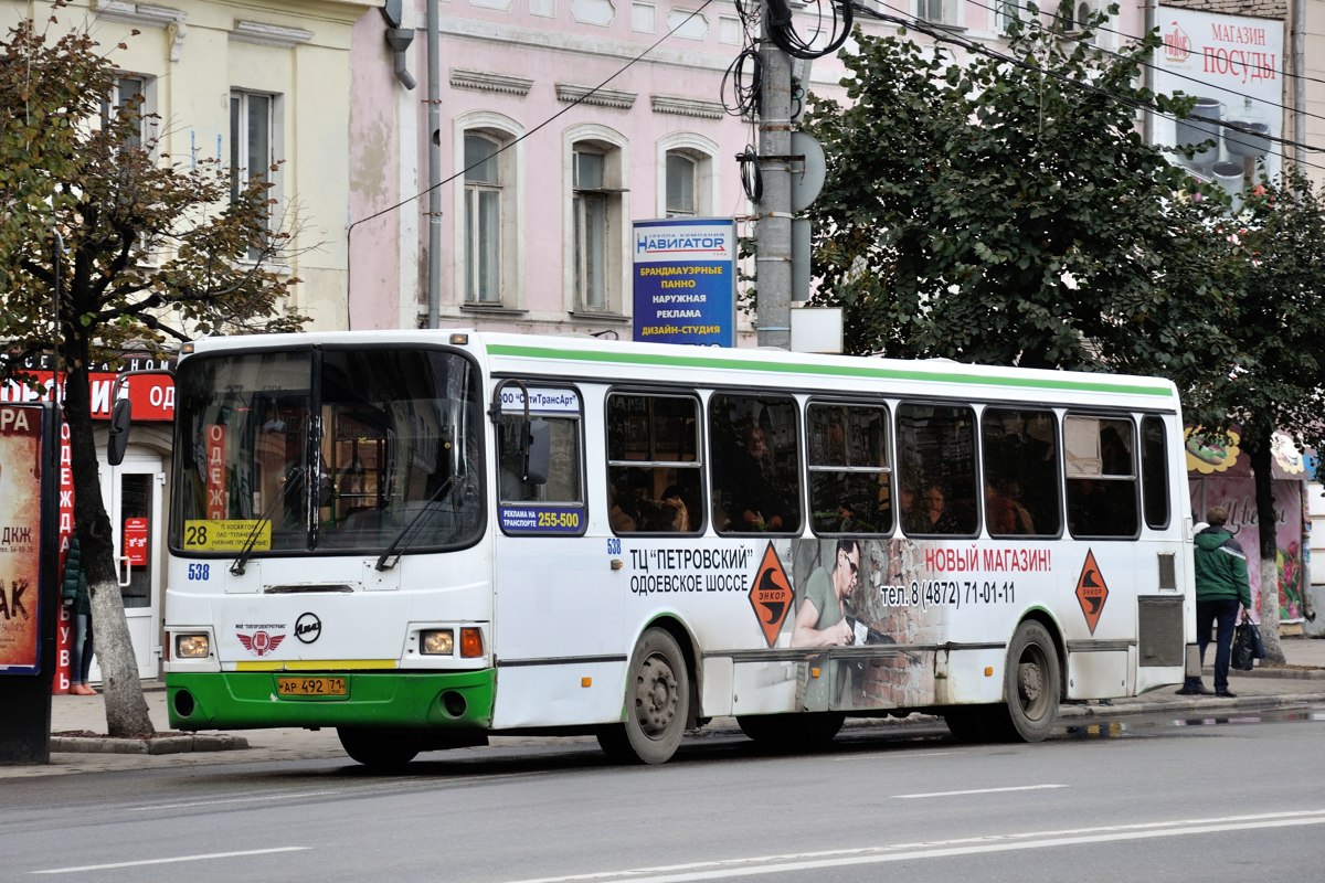 Тульская область, ЛиАЗ-5256.45 № 538