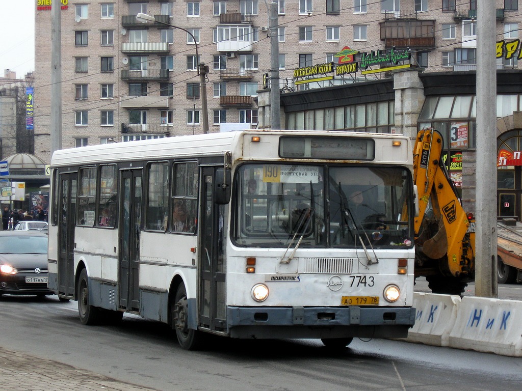 Санкт-Петербург, ЛиАЗ-5256.00 № 7743