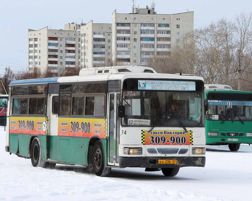 Хабаровский край, Daewoo BS106 Royal City (Busan) № 74