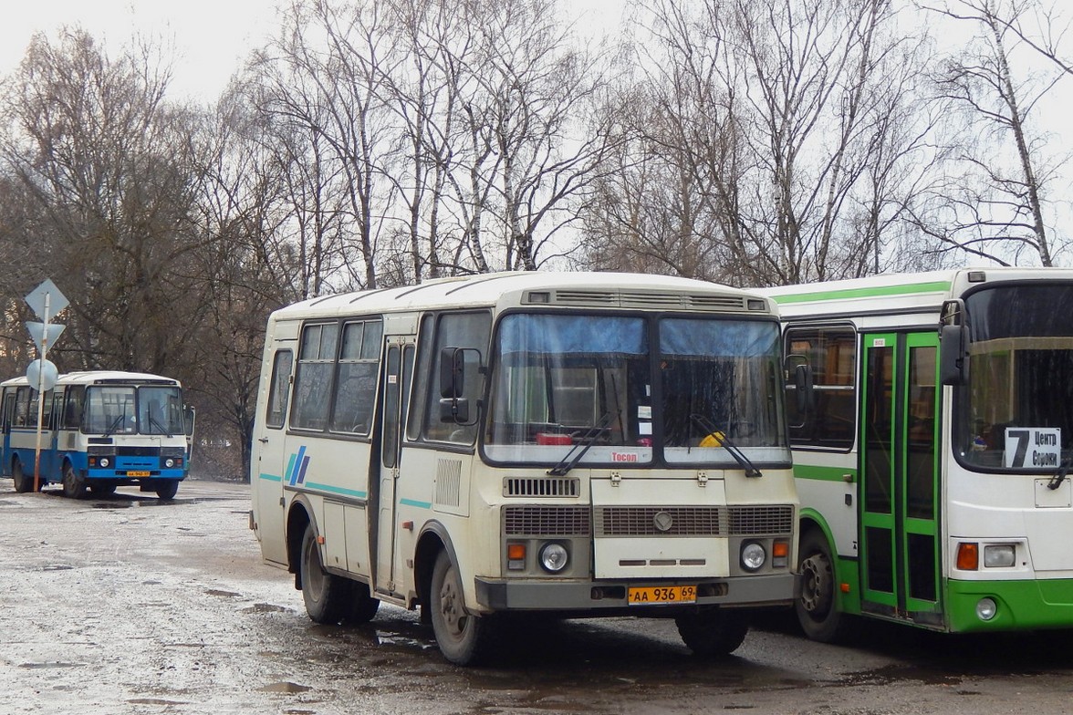 Тверская область, ПАЗ-32053 № АА 936 69