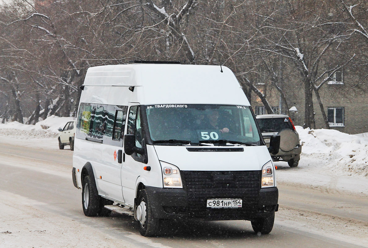 Новосибирская область, Нижегородец-222709  (Ford Transit) № С 981 НР 154