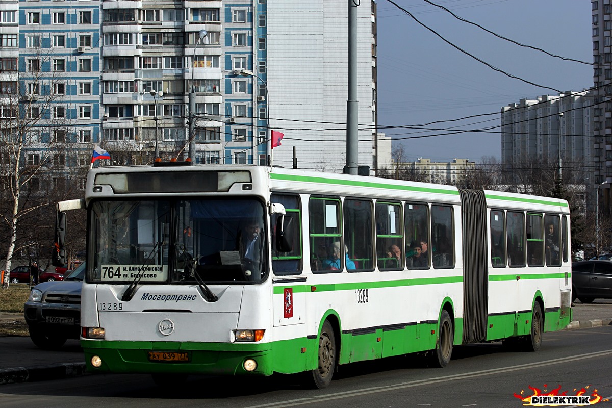 Москва, ЛиАЗ-6212.01 № 13289