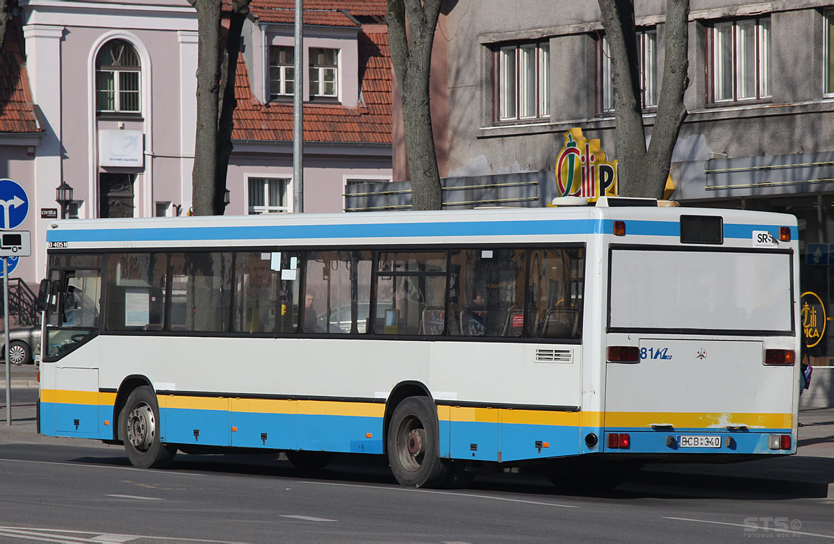 Литва, Mercedes-Benz O405N № 81