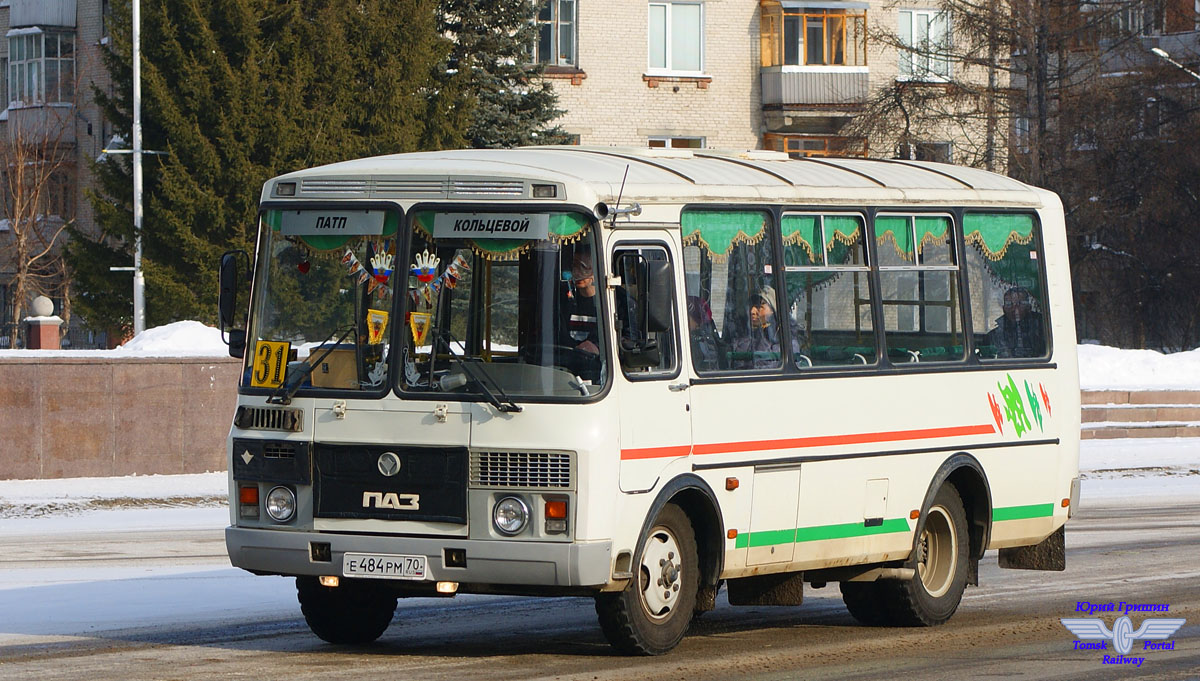 Томская область, ПАЗ-32054 № Е 484 РМ 70