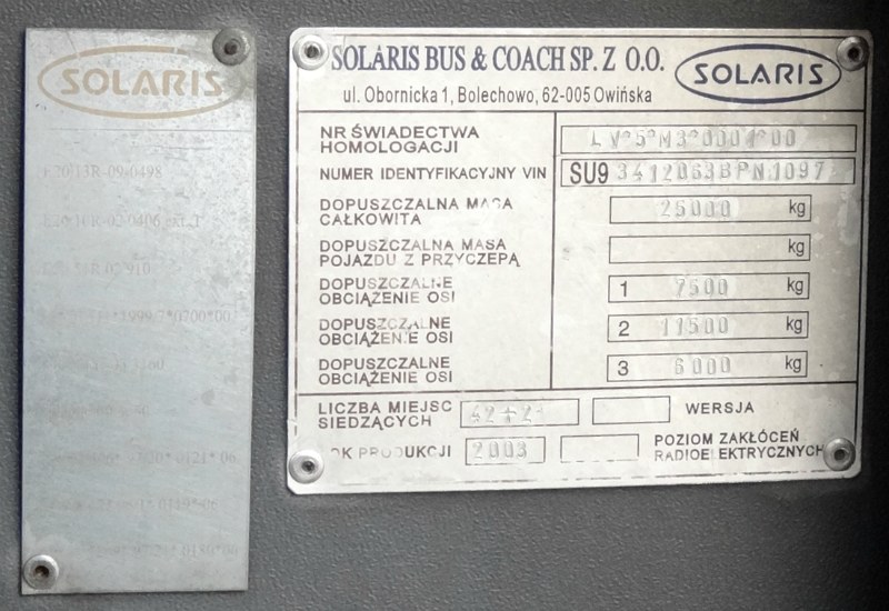 Латвия, Solaris Urbino II 15 № 75728