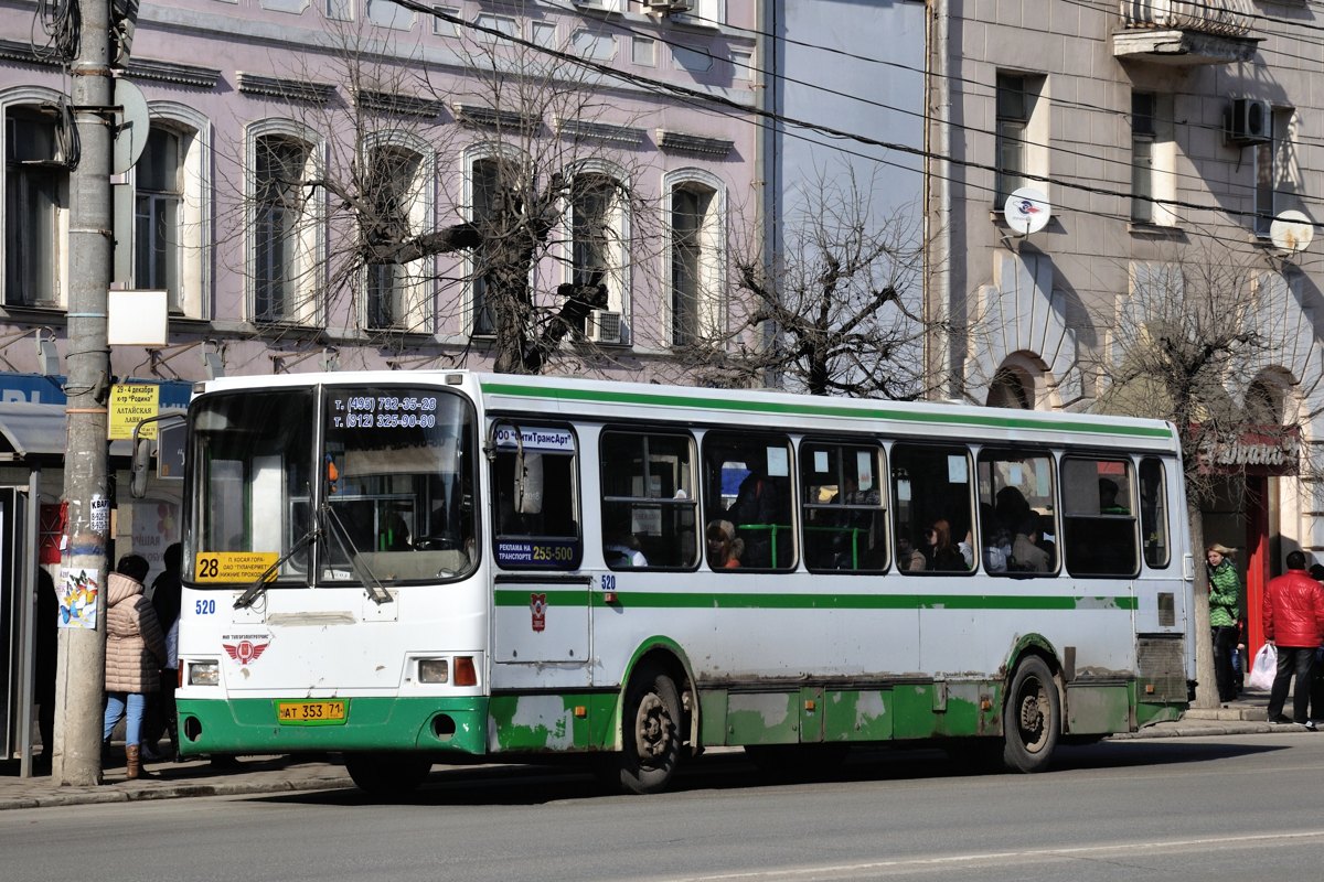 Тульская область, ЛиАЗ-5256.45 № 520