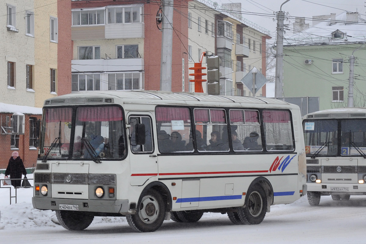 Кемеровская область - Кузбасс, ПАЗ-32053 № С 404 ВА 142