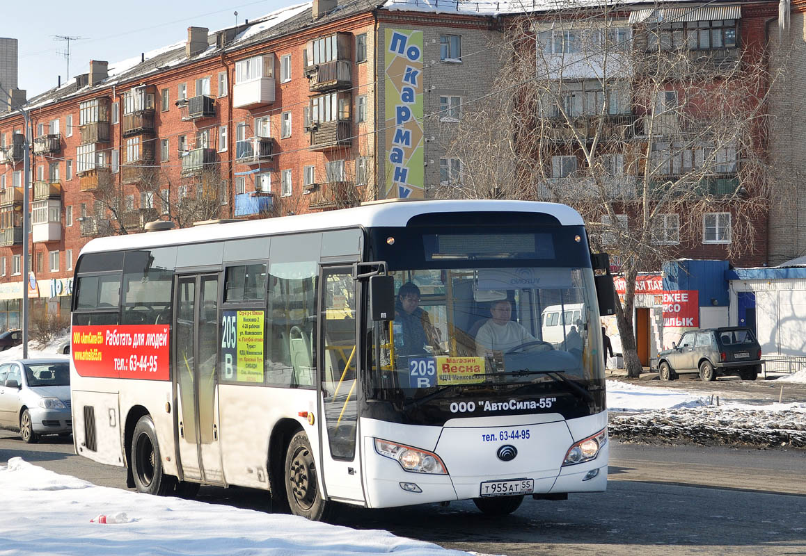 Omsk region, Yutong ZK6852HG Nr. Т 955 АТ 55