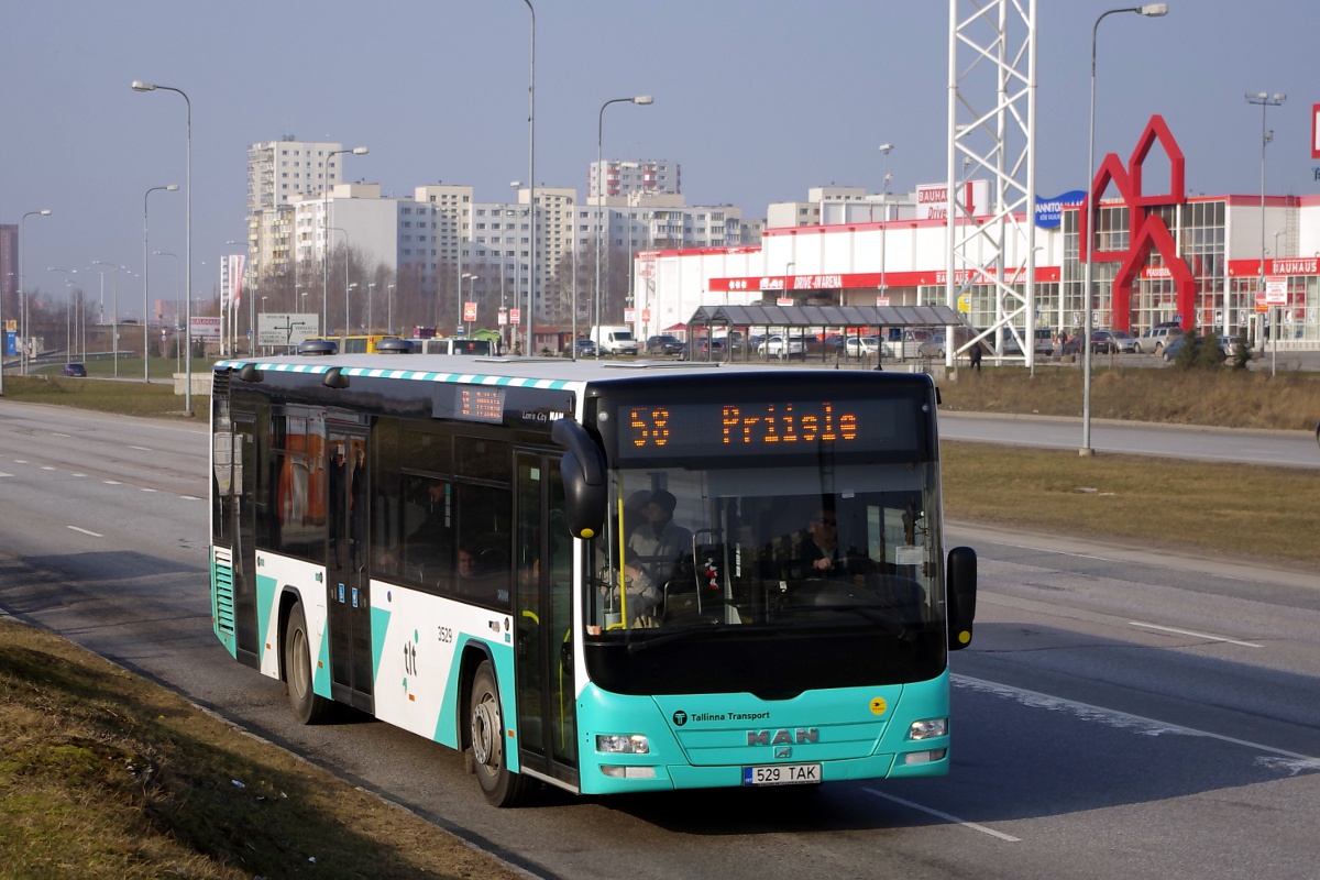 Эстония, MAN A78 Lion's City LE EL293 № 3529