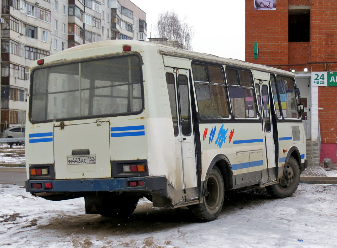 Нижегородская область, ПАЗ-3205-110 № М 443 АС 152