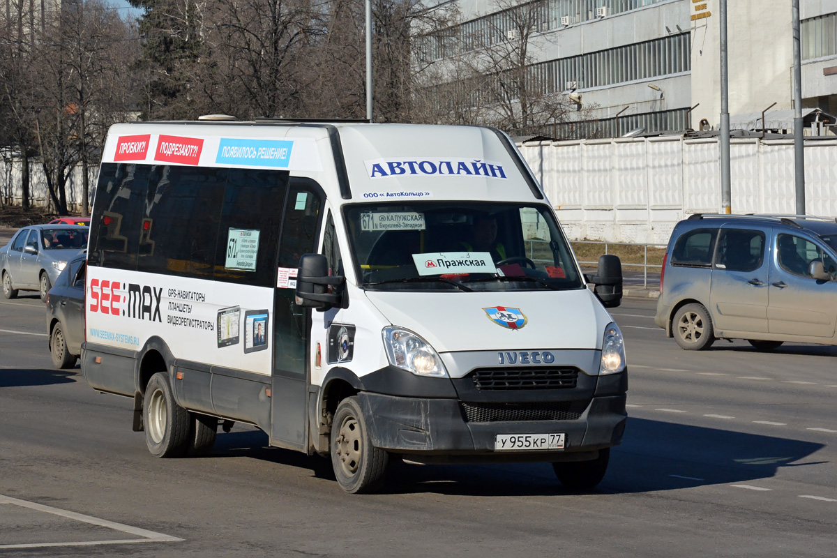 Москва, Нижегородец-2227UU (IVECO Daily) № У 955 КР 77