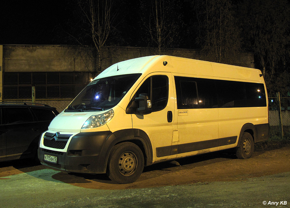 Марий Эл, Нижегородец-2227W (Citroёn Jumper) № У 715 ВН 12