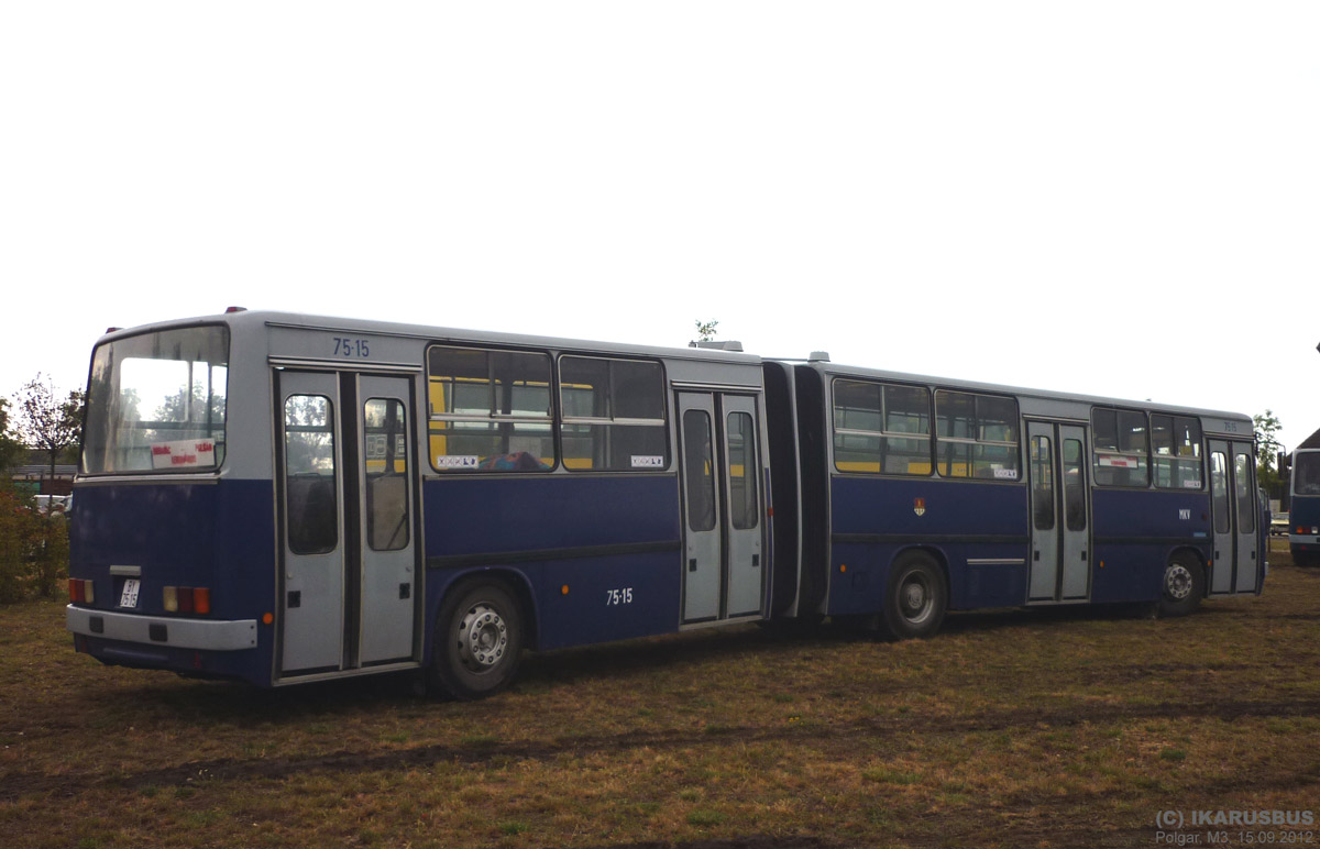 Венгрия, Ikarus 280.15 № 75-15; Венгрия — V. Nemzetközi Ikarus, Csepel és Veteránjármű Találkozó, Polgár (2012)