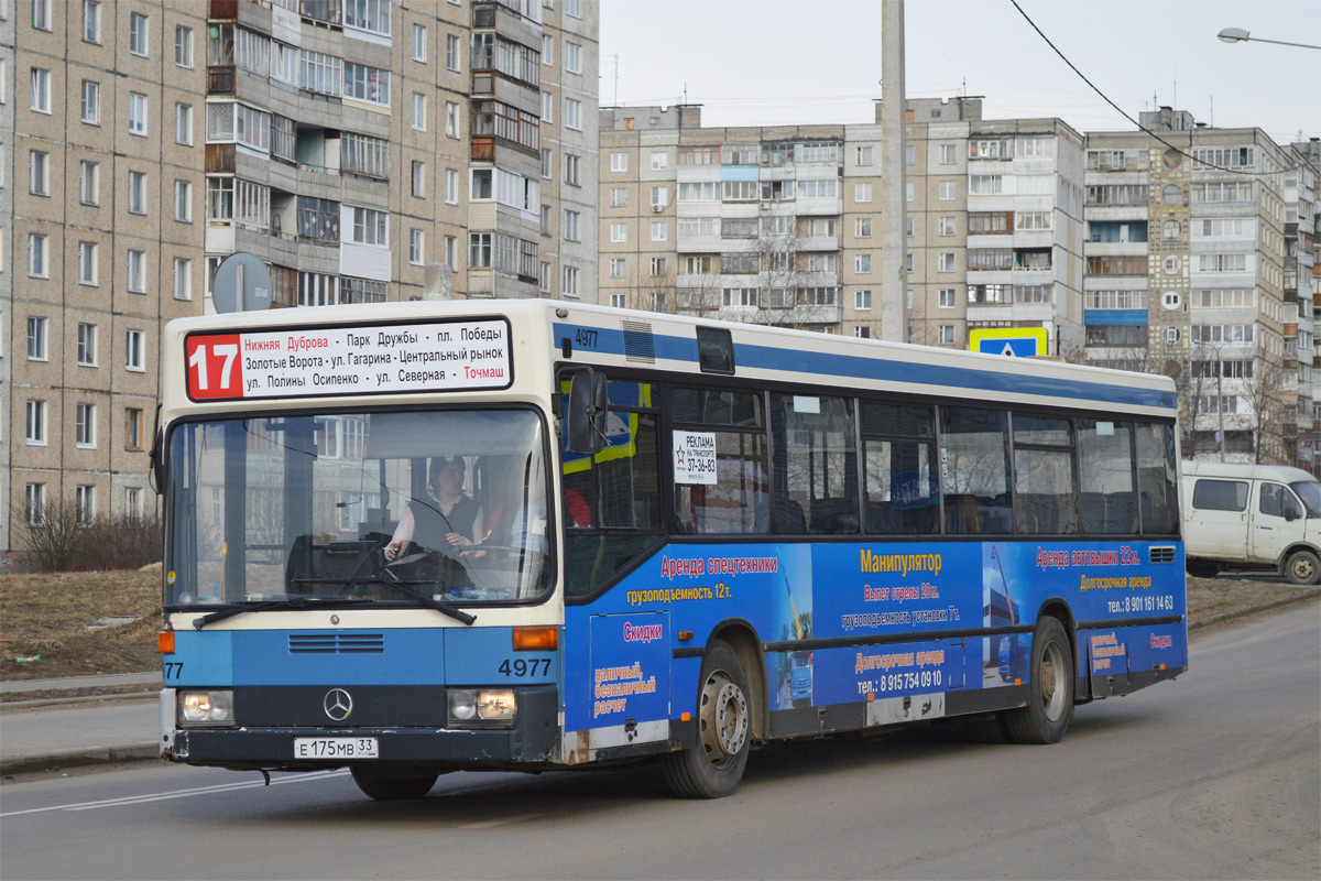 Владимирская область, Mercedes-Benz O405N № Е 175 МВ 33 — Фото — Автобусный  транспорт