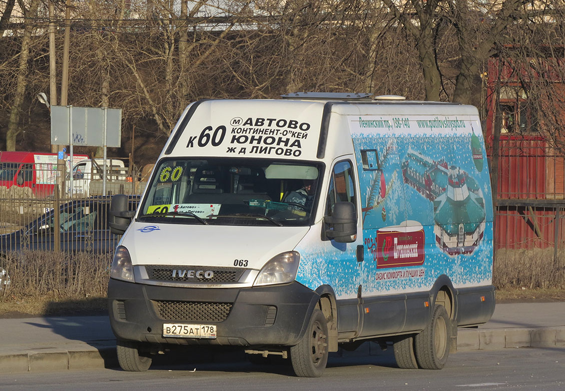 Saint Petersburg, Nizhegorodets-2227UT (IVECO Daily) # 063