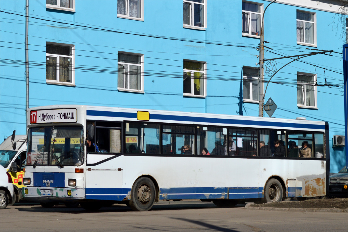 Владимирская область, MAN 791 SL202 № Е 954 МО 33