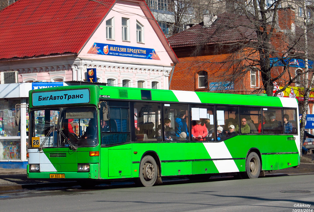 Владимирская область, Mercedes-Benz O405N2 CNG № ВР 833 33