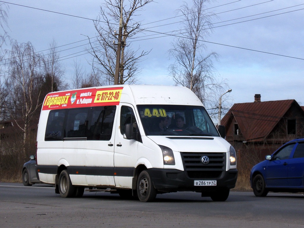 Ленинградская область, Volkswagen Crafter № В 286 ТР 47