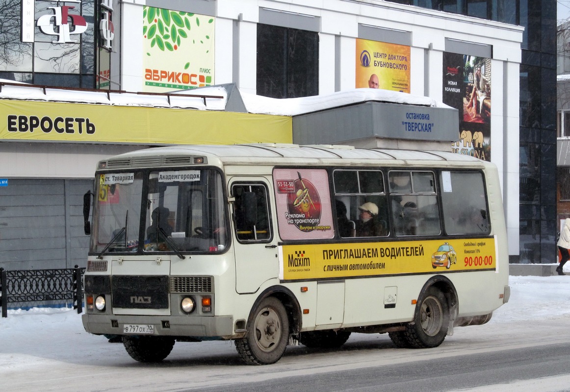 Томская область, ПАЗ-32054 № В 797 ОХ 70