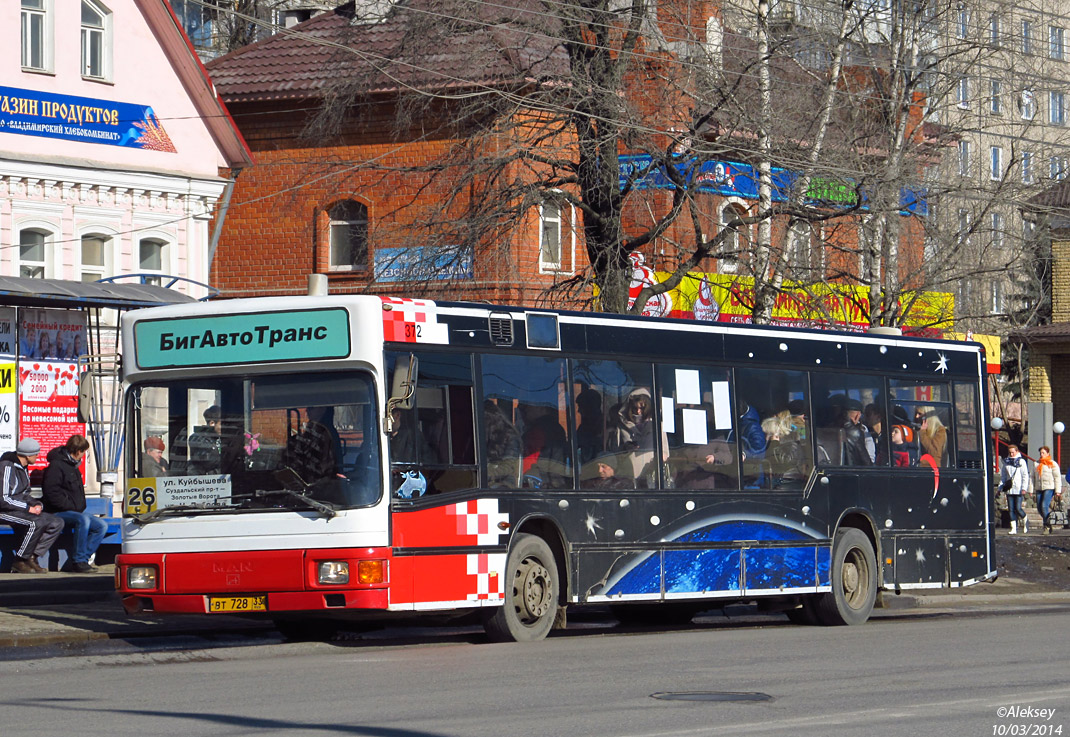 Obwód włodzimierski, MAN A10 NL202 Nr ВТ 728 33