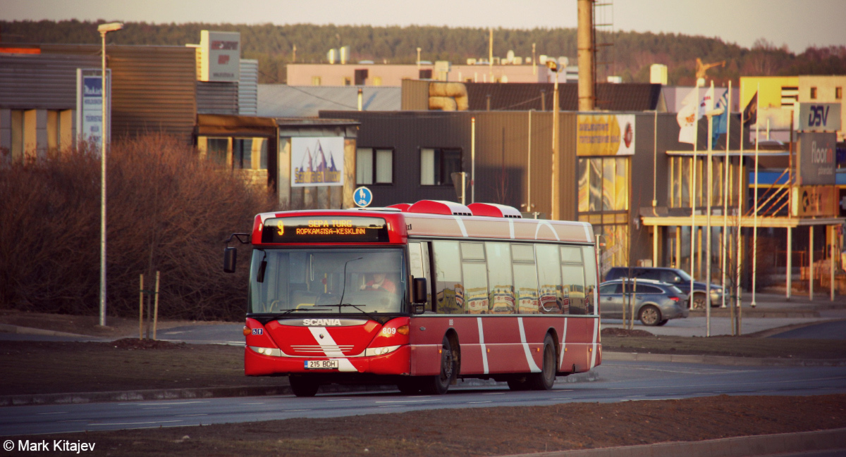 Эстония, Scania OmniCity II № 809