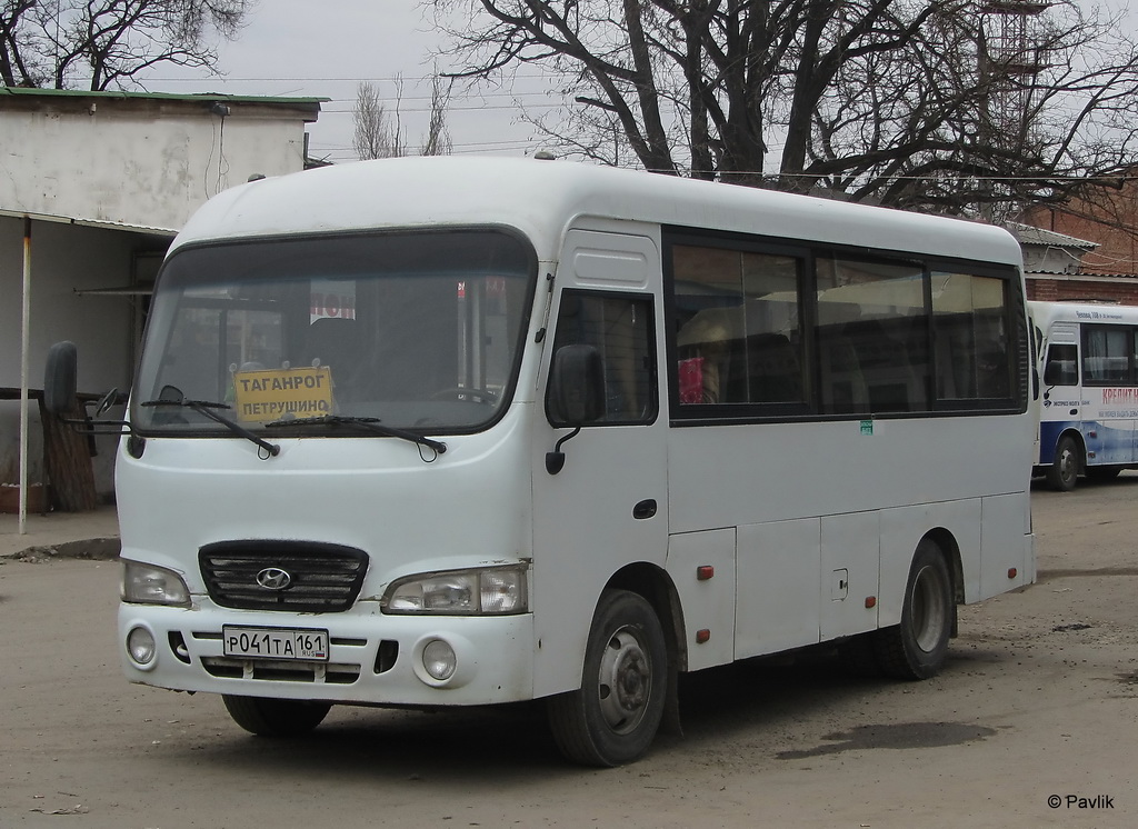 Rostov region, Hyundai County SWB C08 (TagAZ) № Р 041 ТА 161
