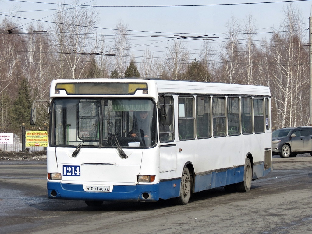 Омская область, ЛиАЗ-5256.40 № 1214