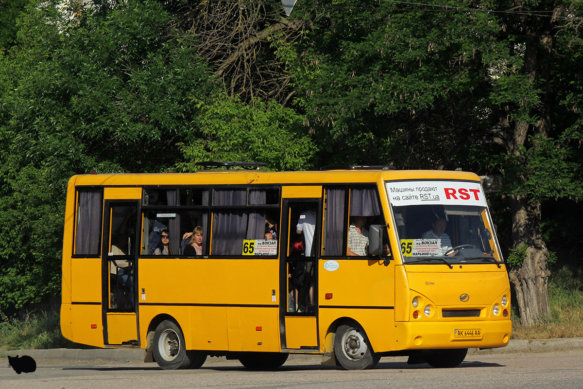 Республика Крым, I-VAN A07A-33 № AK 6446 AA