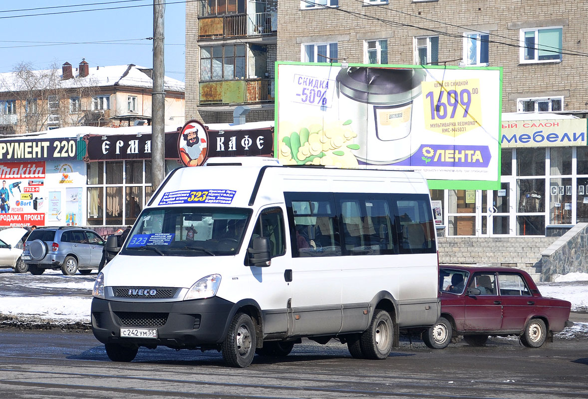 Омская область, Нижегородец-2227UU (IVECO Daily) № С 242 УМ 55