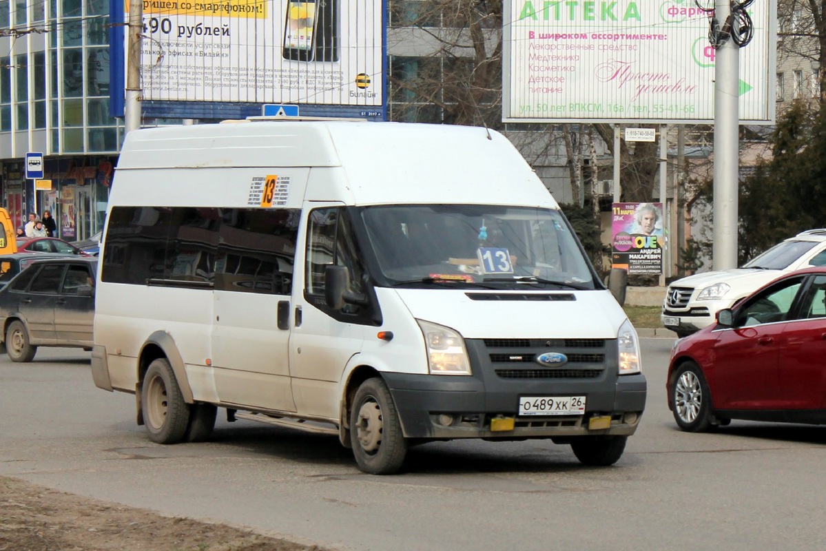 Stavropol region, Nizhegorodets-222702 (Ford Transit) č. О 489 ХК 26