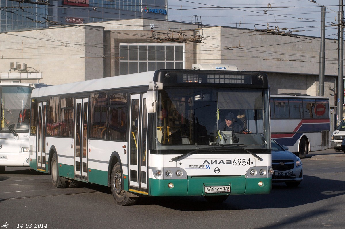 Санкт-Петербург, ЛиАЗ-5292.60 № 6984