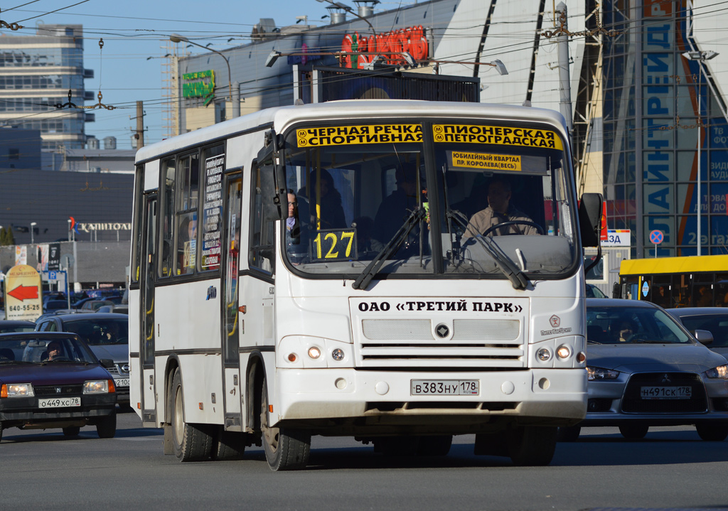 Санкт-Петербург, ПАЗ-320402-05 № В 383 НУ 178