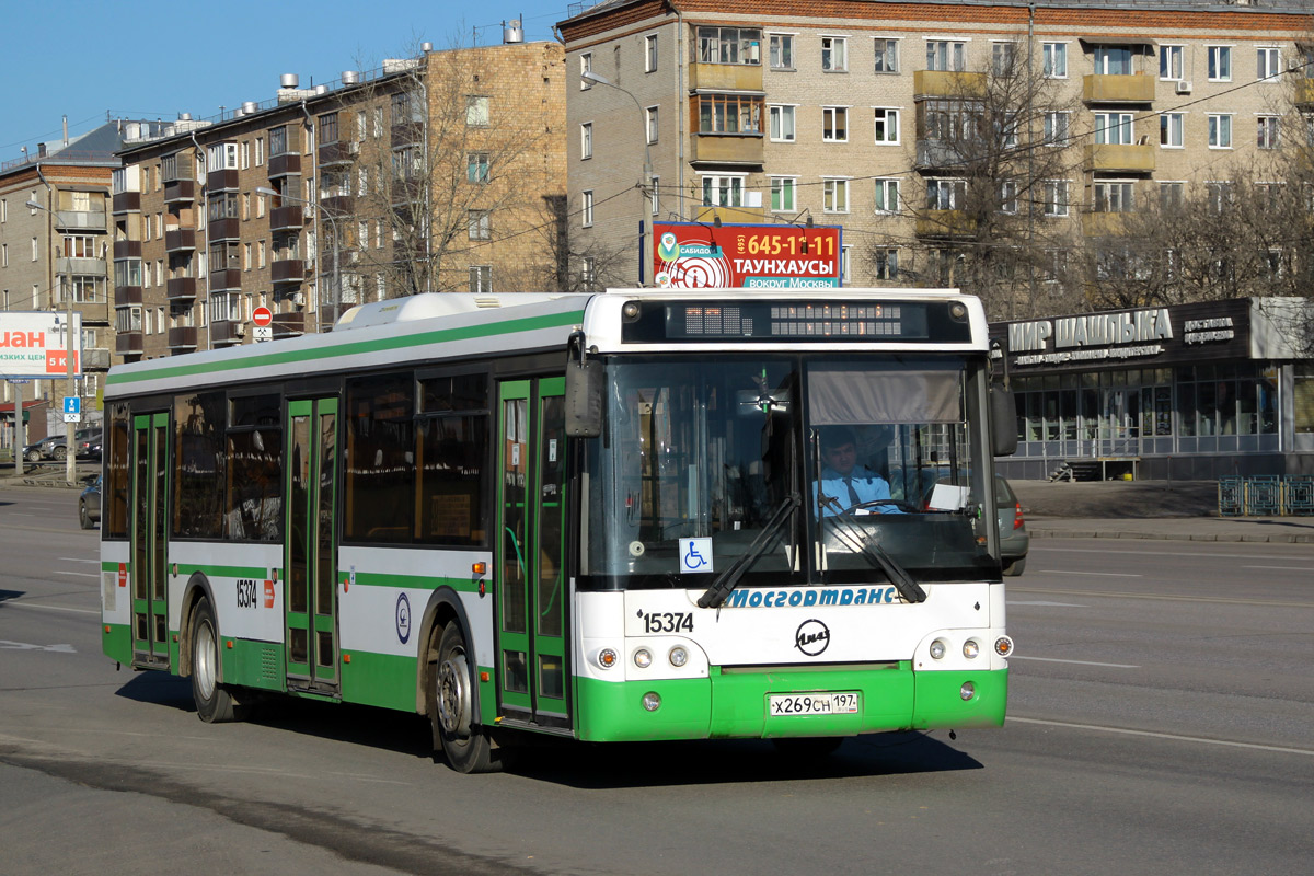 Moscow, LiAZ-5292.22 (2-2-2) # 15374