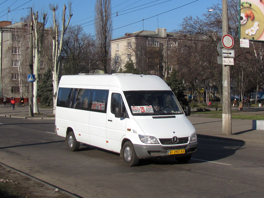 Полтавская область, Mercedes-Benz Sprinter W903 311CDI № BI 2907 AA