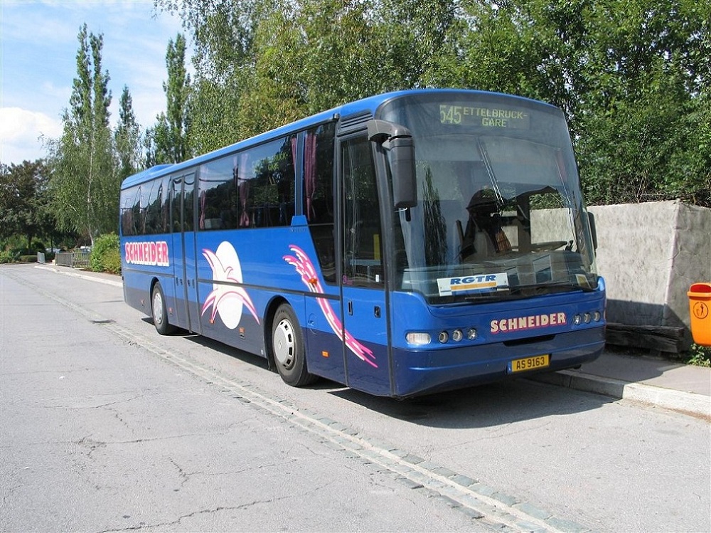 Люксембург, Neoplan N316Ü Euroliner № AS 9163
