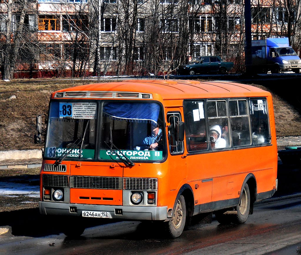 Нижегородская область, ПАЗ-32054 № В 246 АН 152