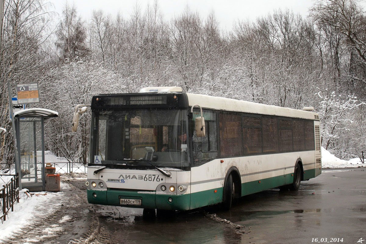 Санкт-Петербург, ЛиАЗ-5292.60 № 6876