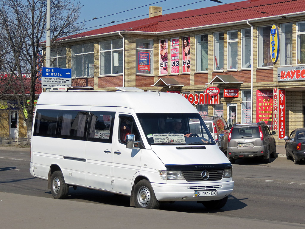 Полтавська область, Mercedes-Benz Sprinter W903 310D № BI 1618 BK